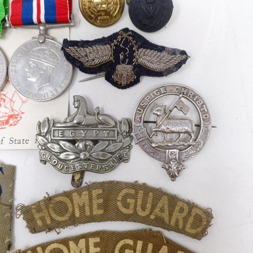 1254 - Assorted military badges