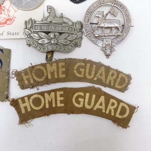 1254 - Assorted military badges