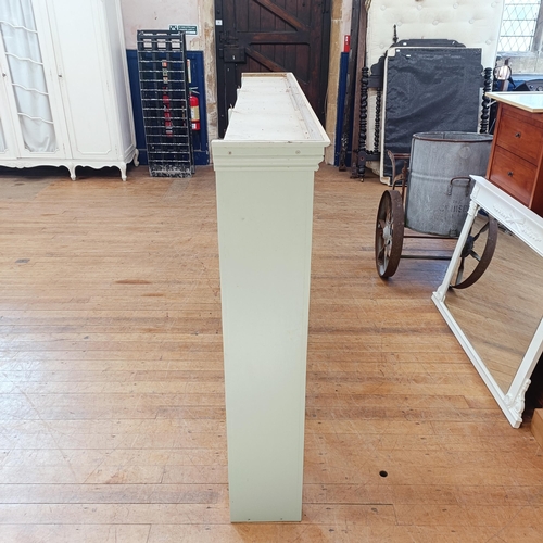 1445 - A painted dresser top, 181 cm wide...