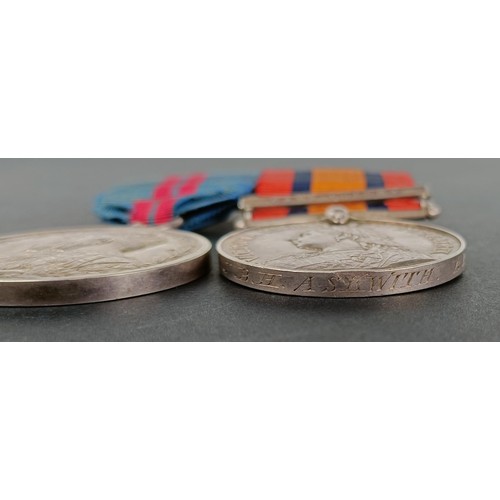 78 - A pair of medals, awarded to Major J B H Askwith RHA, comprising a Delhi Durbar medal 1911, and a Qu... 