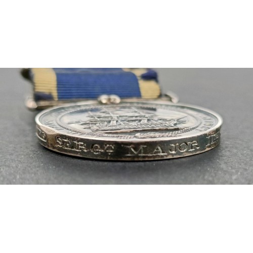 84 - A Royal Navy LS & GC medal, awarded to Richard Lee Sergt Major 11th Co RMA, with copy documentat... 