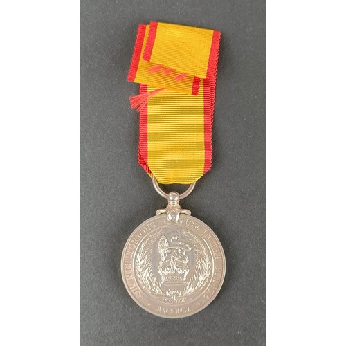 90 - An African Police medal for Meritorious Service, un-named Provenance: On Instructions of the Family:... 