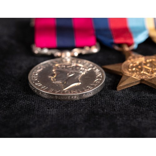 102 - A group of six medals, awarded to 1606075 Gnr A Summers RA, comprising a Distinguished Conduct Medal... 