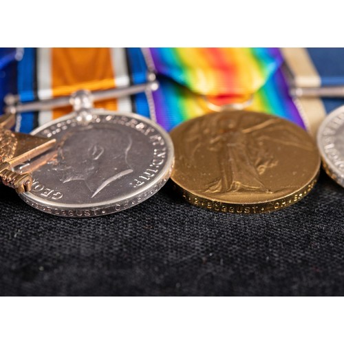 113 - A group of four medals, awarded to 357746 A G Boggust Ch Sh Ck HMS Queen Mary, comprising a 1914-15 ... 