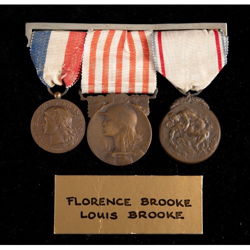 178 - A CB (boxed) and a British War Medal, awarded to Lt Col C L Brooke RM, a group of three World War I ... 