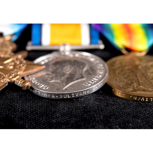 188 - The group of seven medals, awarded to Captain Norton Alan Sulivan RN, comprising a Royal Victorian O... 