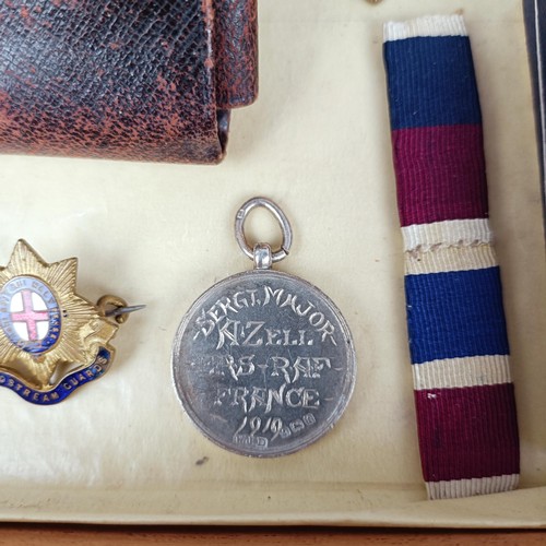 198 - Father and Son medals: A group of six medals, awarded to 65932 Sjt Maj 1 A Zell RAF, comprising a 19... 