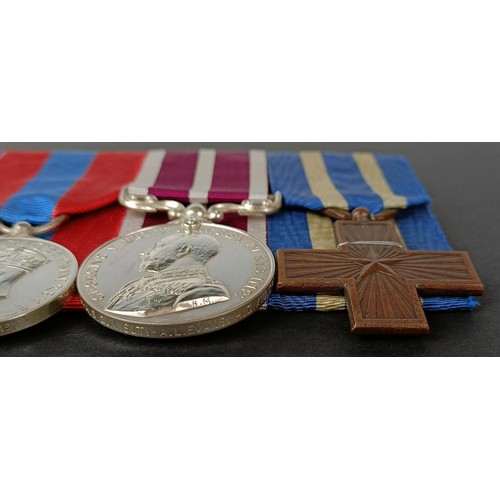 223 - A group of six medals, awarded to S-21708 A W O CL 2 A L Evans ASC, comprising a 1914 Star trio (MID... 