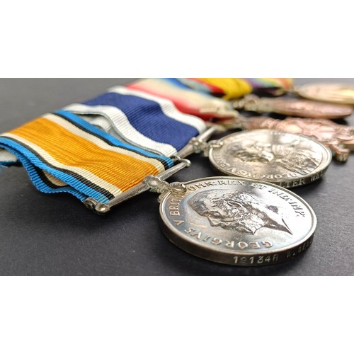 237 - A group of five medals, awarded to 191348 Walter Webb LG SEA HMS Actaeon, comprising a 1914-15 Star ... 