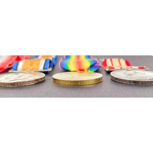 261 - A group of four medals, awarded to K 1648 C Bearpark Act L Sto RN, comprising an Africa General Serv... 