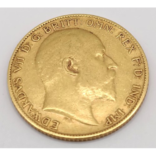 314 - An Edward VII half sovereign, 1902...