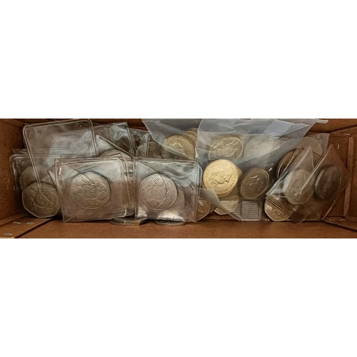 328 - Assorted modern commemorative GB coins...