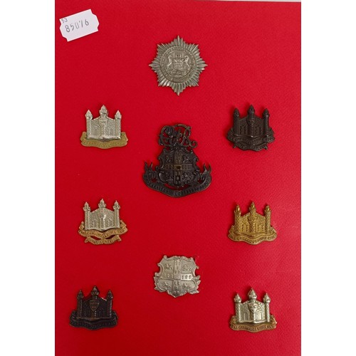 425 - Assorted military badges, including RASC, RAOC, RAC and others Provenance: A Collection of Military ... 