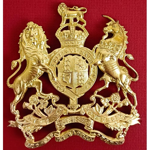 440 - A Royal Engineers helmet plate badge Provenance: A Collection of Military Badges from a West Country... 