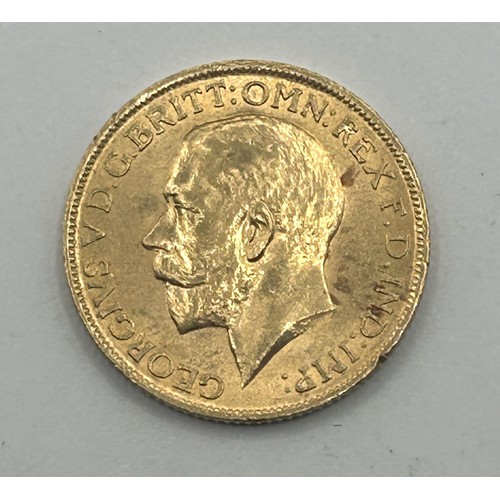 309 - A George V sovereign, 1912...