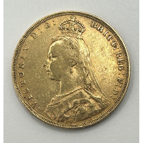 310 - A Victorian sovereign, 1891...