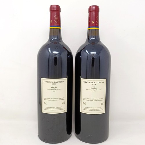 2001 - Two magnums of Chateau Duhart-Milon, Pauillac, Grand Cru Classe, 2008 (2)<br /><br />Provenance: Fro...