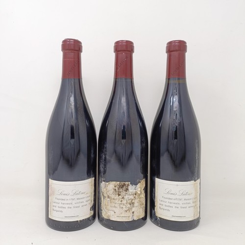 2004 - Three bottles of Corton, Beaune, Grand Cru, Domaine Latour, 2001 (3)<br /><br />Provenance: From a W...