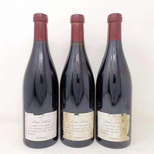 2005 - Three bottles of Corton, Beaune, Grand Cru, Domaine Latour, 2001 (3)<br /><br />Provenance: From a W...