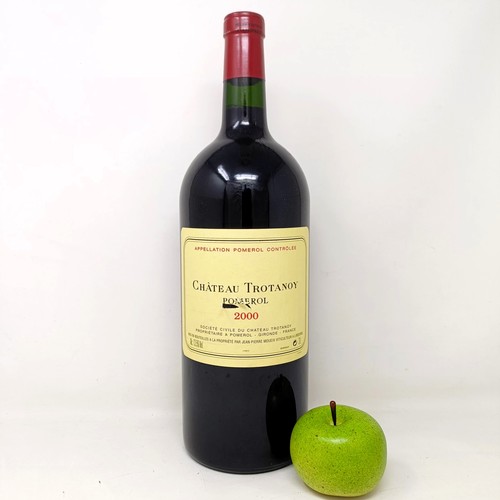 2008 - A double magnum, 3 litres, of Chateau Trotanoy, Pomerol, 2000<br /><br />Provenance: From a West Cou...