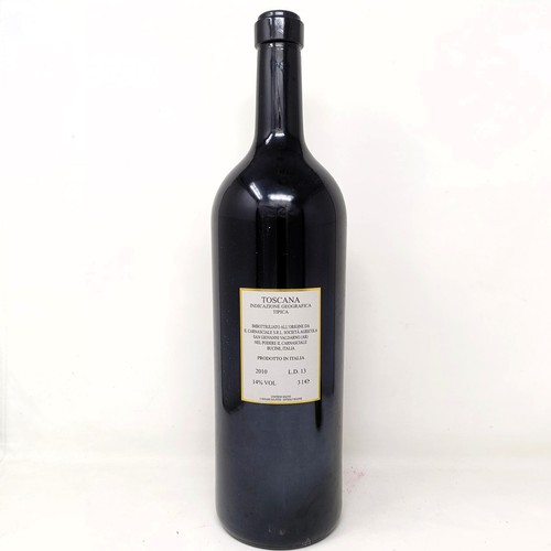 2017 - A double magnum, 3 litres, of Il Caberlot, San Giovanni, Valdarno, Toscana, 2010, bottle number 25Pr... 