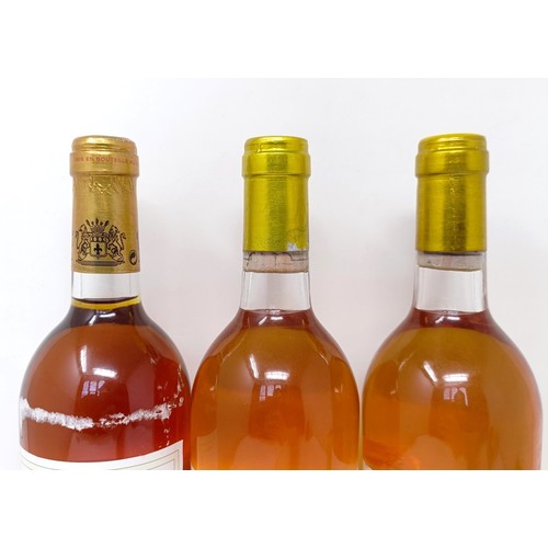 2021 - Two bottles of Chateau Climens, 1er Cru, 1988, and a bottle of Chateau Rayne Vigneau, 1997 (3)<br />...