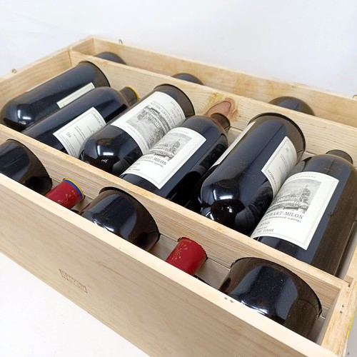 2029 - Twelve bottles of Chateau Duhart Milon, Pauillac, 2010 (12)<br /><br />Provenance: From a West Count...