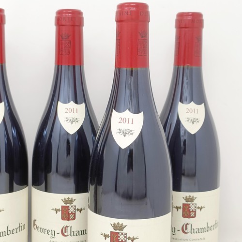 2036 - Six bottles of Gevrey-Chambertin, Domaine Denis Mortet, Vieilles Vignes, 2011 (6)<br /><br />Provena...