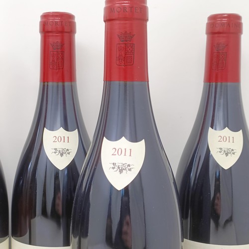 2037 - Six bottles of Gevrey-Chambertin, Domaine Denis Mortet, Vieilles Vignes, 2011 (6)<br /><br />Provena...