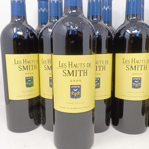 2049 - Eleven bottles of red Les Haut de Smith, Pessac-Leognan, 2009, and a bottle of white Les Haut de Smi...