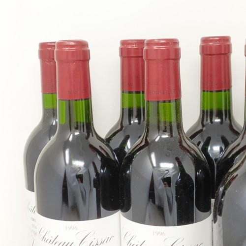 2061 - Twelve bottles of Chateau Cissac, Medoc, 1996 (12)Provenance: From a West Country House, stored in a... 