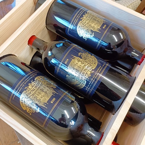 2066 - Six magnums of Chateau Palmer, Margaux, 2016 (6)Provenance: From a West Country House, stored in a t... 