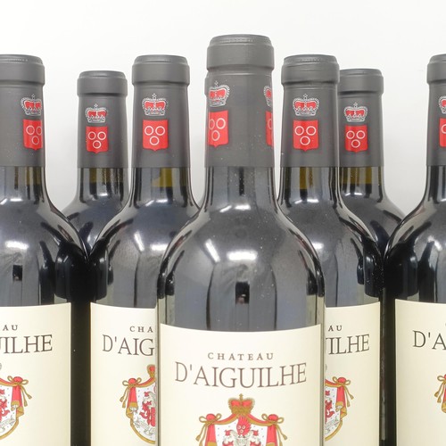 2099 - Twelve bottles of Chateau D'Aiguilhe, Cotes de Castillon, Comtes von Neipperg, 2010 (12)Provenance: ... 