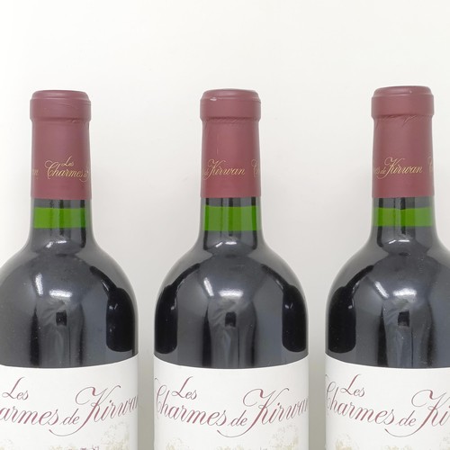 2138 - Three bottles of Les Charmes De Kirwan, Margaux, 2000 (3)Provenance: From a West Country House, stor... 