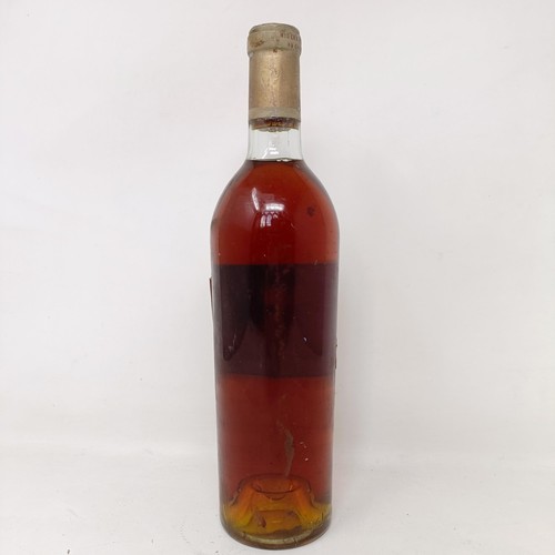 2115 - A bottle of Chateau d'Yquem Sur-Saluces, 1953Provenance: From a West Country House, stored in a temp... 