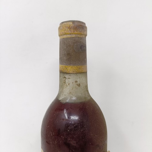 2112 - A bottle of Chateau d'Yquem Sur-Saluces, 1966Provenance: From a West Country House, stored in a temp... 