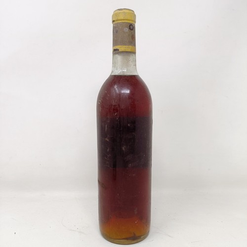 2108 - A bottle of Chateau d'Yquem Sur-Saluces, 1966Provenance: From a West Country House, stored in a temp... 