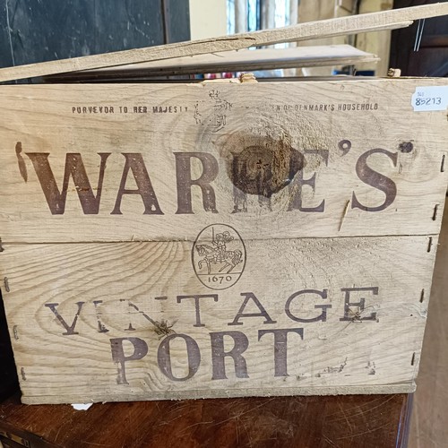 2144 - Twelve bottles of vintage port, 1977, Warre's (12)Provenance: From a West Country House, stored in a... 