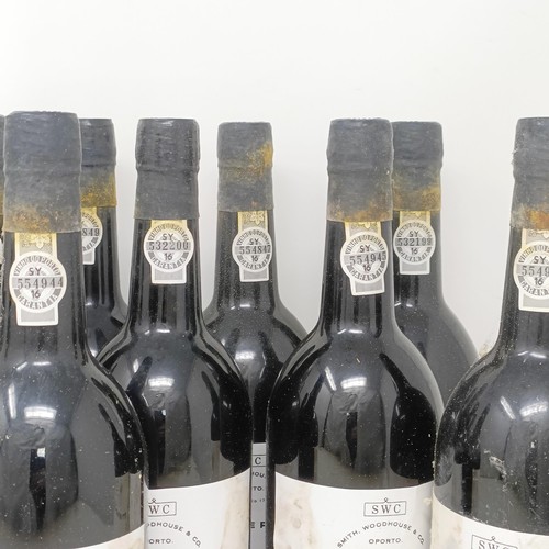 2146 - Twelve bottles of vintage port, 1977, Smith, Woodhouse & Co (12)Provenance: From a West Country ... 