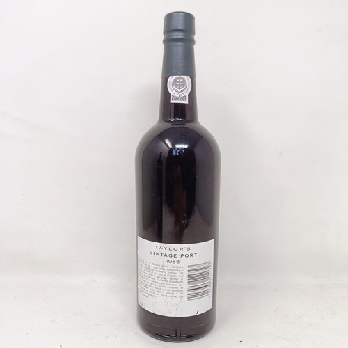 2151 - A bottle of 1985 vintage port, Taylor's, bottled in 1987Provenance: From a West Country House, store... 