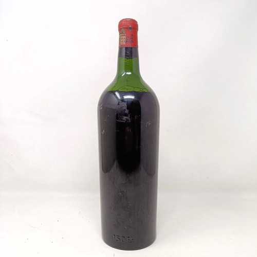 2185 - A magnum of Chateau Margaux, Margaux, vintage unknown, believed to be 1950s<br /><br />Provenance: F...