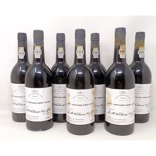 2188 - Seven bottles of 1977 vintage port, Smith, Woodhouse & Co. (7)<br /><br />Provenance: From a Wes...