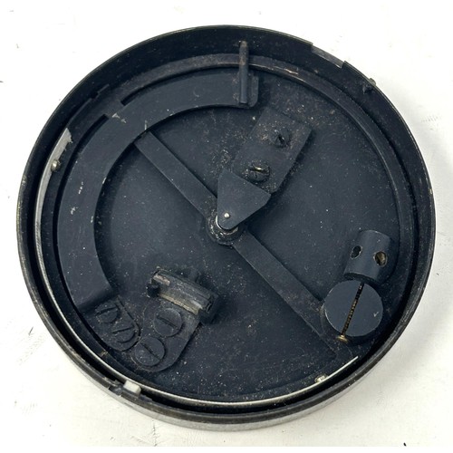 407 - A Watkin's clinometer, with a compass, in a leather case, some damage to the case, an inert Mills gr... 