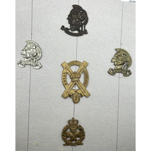 453 - An RFC badge, three Artists Rifles badges and other badges Provenance: A Collection of Military Badg... 