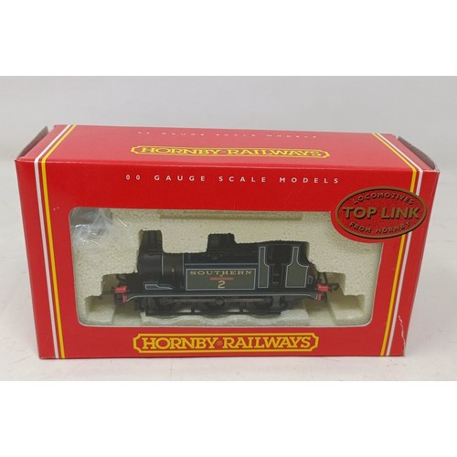 972 - A Hornby OO gauge 0-6-0 locomotive, No R2063, a Bachmann OO gauge locomotive, No 32-155, a Mainline ... 