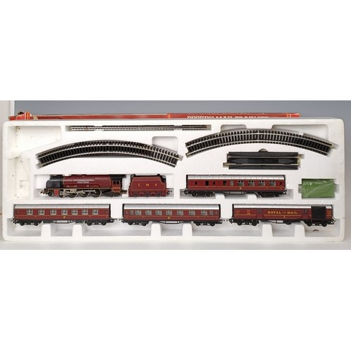 974 - A Hornby OO gauge Duchess Mail Train Set, and assorted OO gauge items (2 boxes)