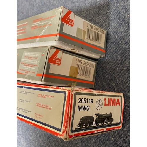 976 - A Lima OO gauge locomotive, No 205228A1, 205048A1, 205144, 205281A3 and 205119, all boxed (5)