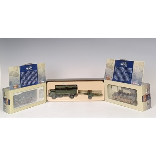 977 - Corgi military models, No CC6001, CC60201, CC60302, CC6002, CC69902, and CC60603, all boxed (box)