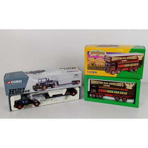 997 - A Corgi Classics Showmans Range wagon, No 16501, 21701, 27801, 97893, 97749, 14101, 97920, and 16701... 