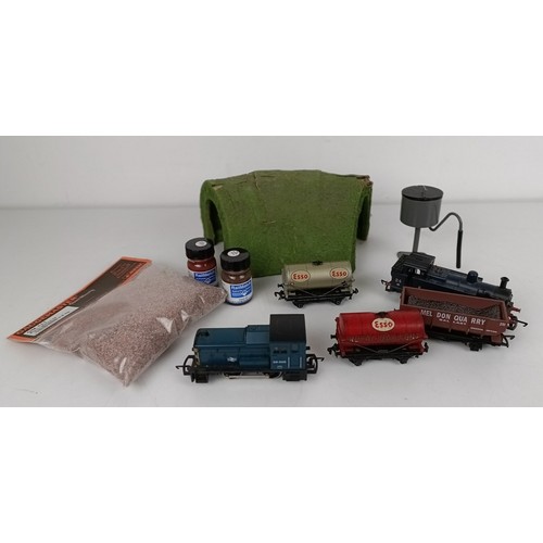 1001 - Assorted model train making items (2 boxes) Provenance: Sold on behalf of SNCB Society